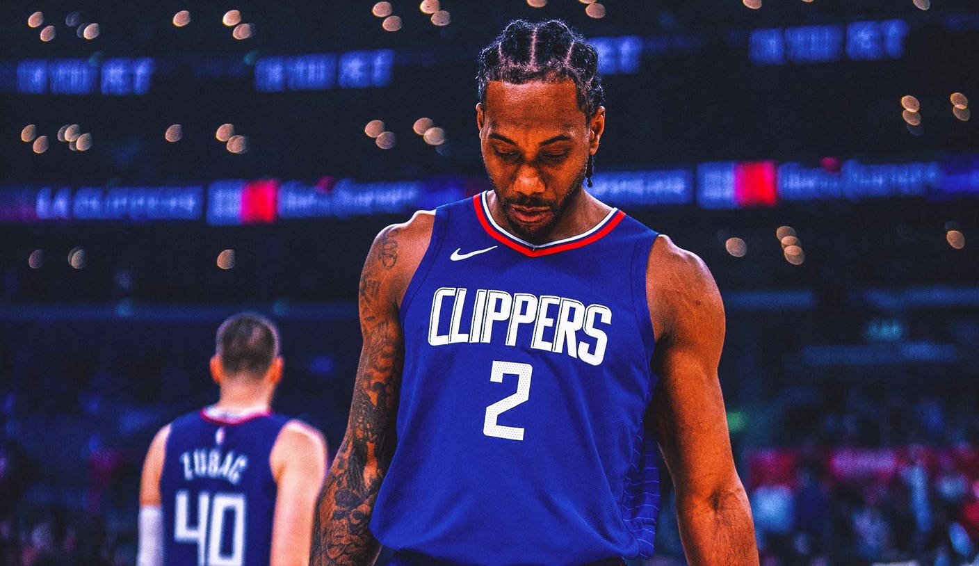 Kawhi Leonard leaves arena early after having back spasms in Clippers’ loss to T-Wolves