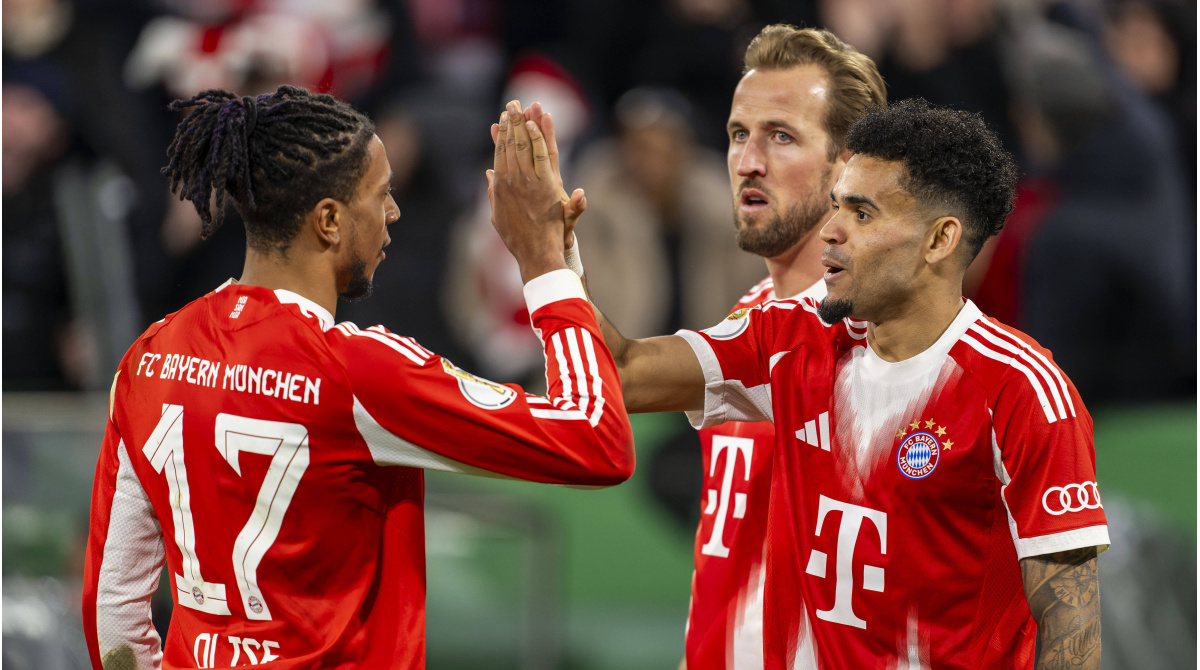 Bayern Munich trio Harry Kane, Luis Díaz and Michael Olise chase Barcelona’s MSN record