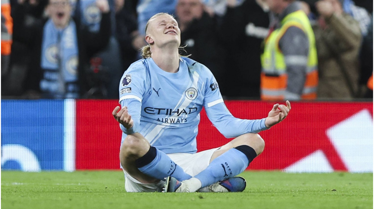 Erling Haaland ends goal drought as Man City edge thrilling finale vs Liverpool