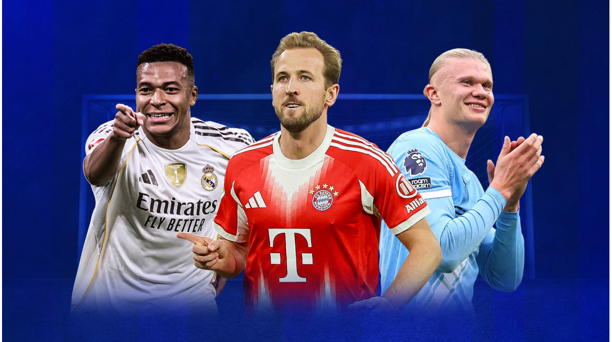 Harry Kane, Kylian Mbappé or Erling Haaland – Who will win the 25/26 European golden boot race?