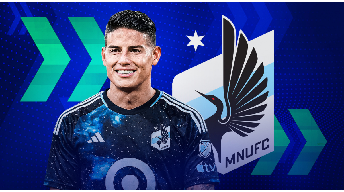James Rodríguez completes move to Minnesota United – Seventh club since 2020