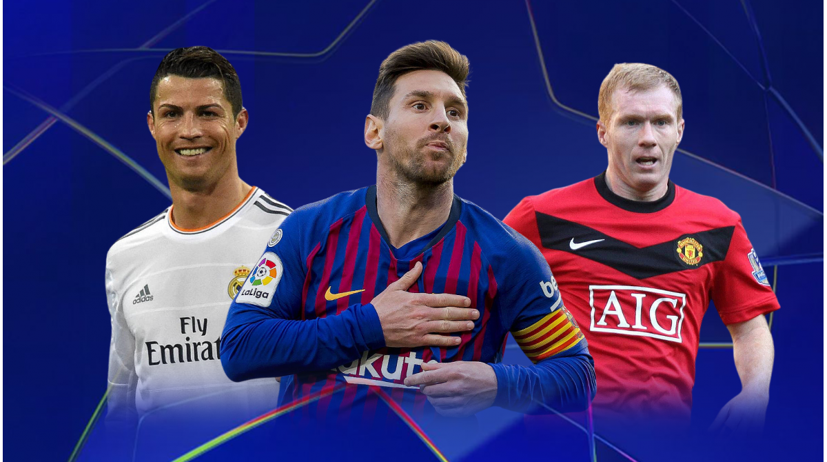 Lionel Messi, Cristiano Ronaldo, Paul Scholes & Co – Players to make most Champions League quarter-finals
