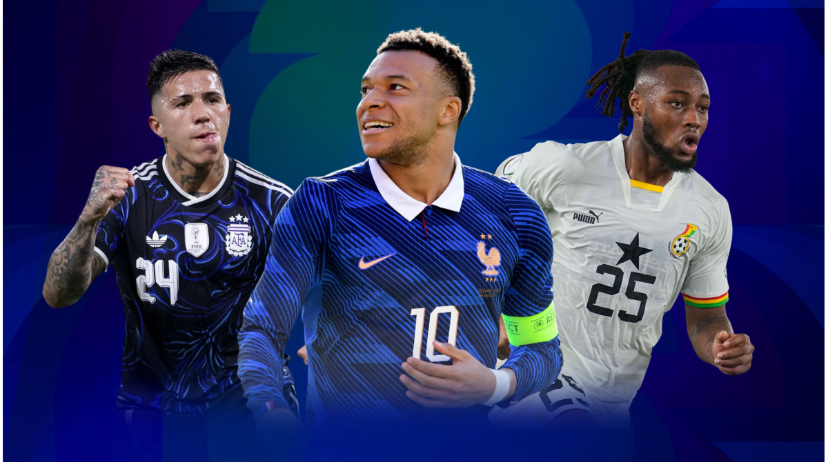 Kylian Mbappé, Federico Valverde, Victor Osimhen, Christian Pulisic & Co. – The most valuable XI from each continent