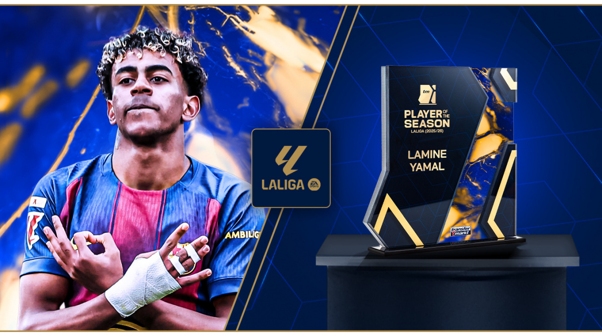 Barcelona’s Lamine Yamal wins Transfermarkt LaLiga player of season