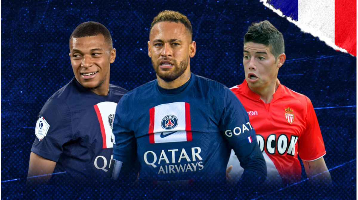Top 100 most expensive Ligue 1 signings with Neymar and Mbappé top