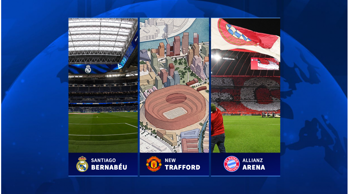 How Manchester United’s new 100k stadium ranks amongst Europe’s biggest