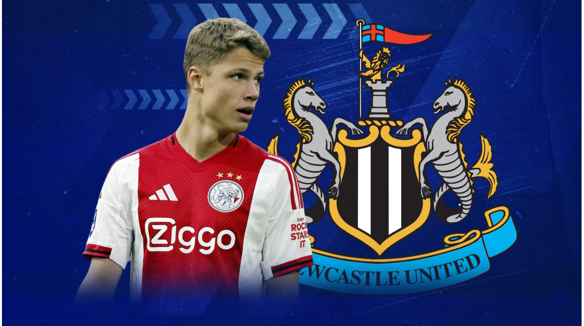 Who is Sean Steur? Ajax 18-year-old wonderkid on verge of move to Newcastle United